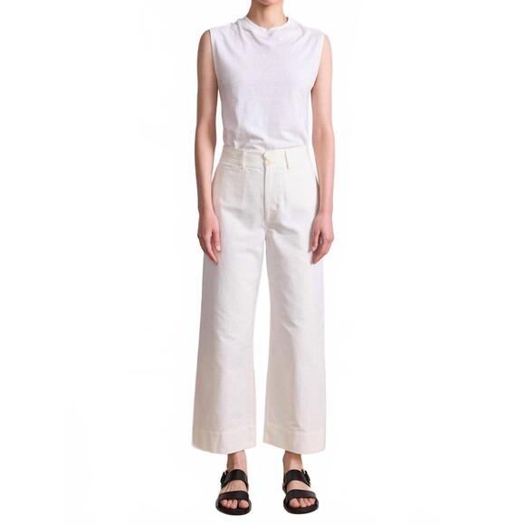 NEW APIECE APART classic merida pant in cream